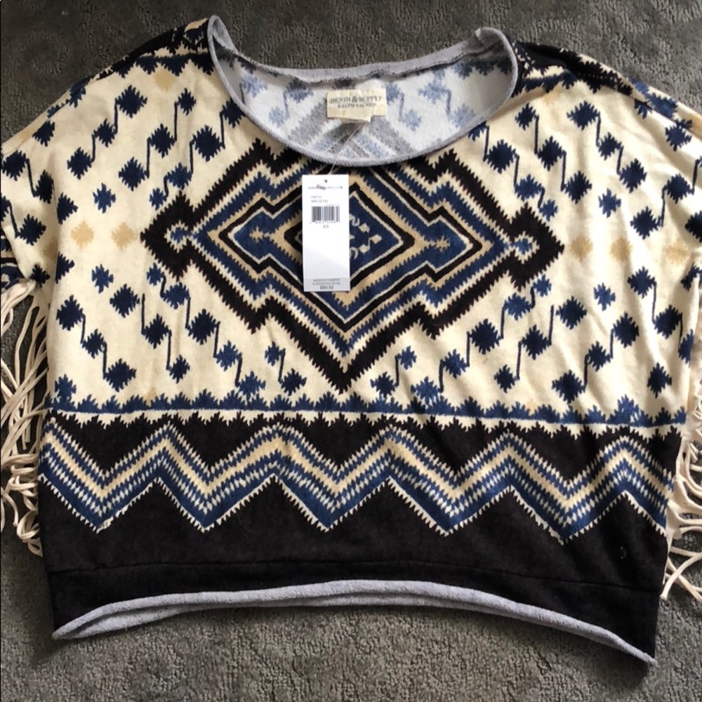 Ralph Lauren denim & supply top XS